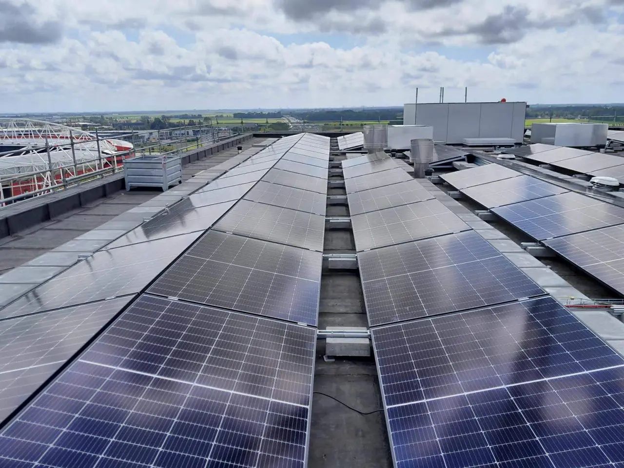 Solexa įrengta saulės elektrinė Lietuvoje