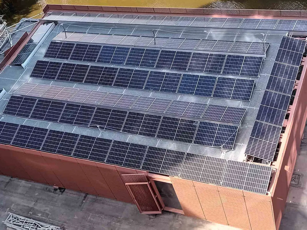 Solexa įrengta saulės elektrinė Lietuvoje